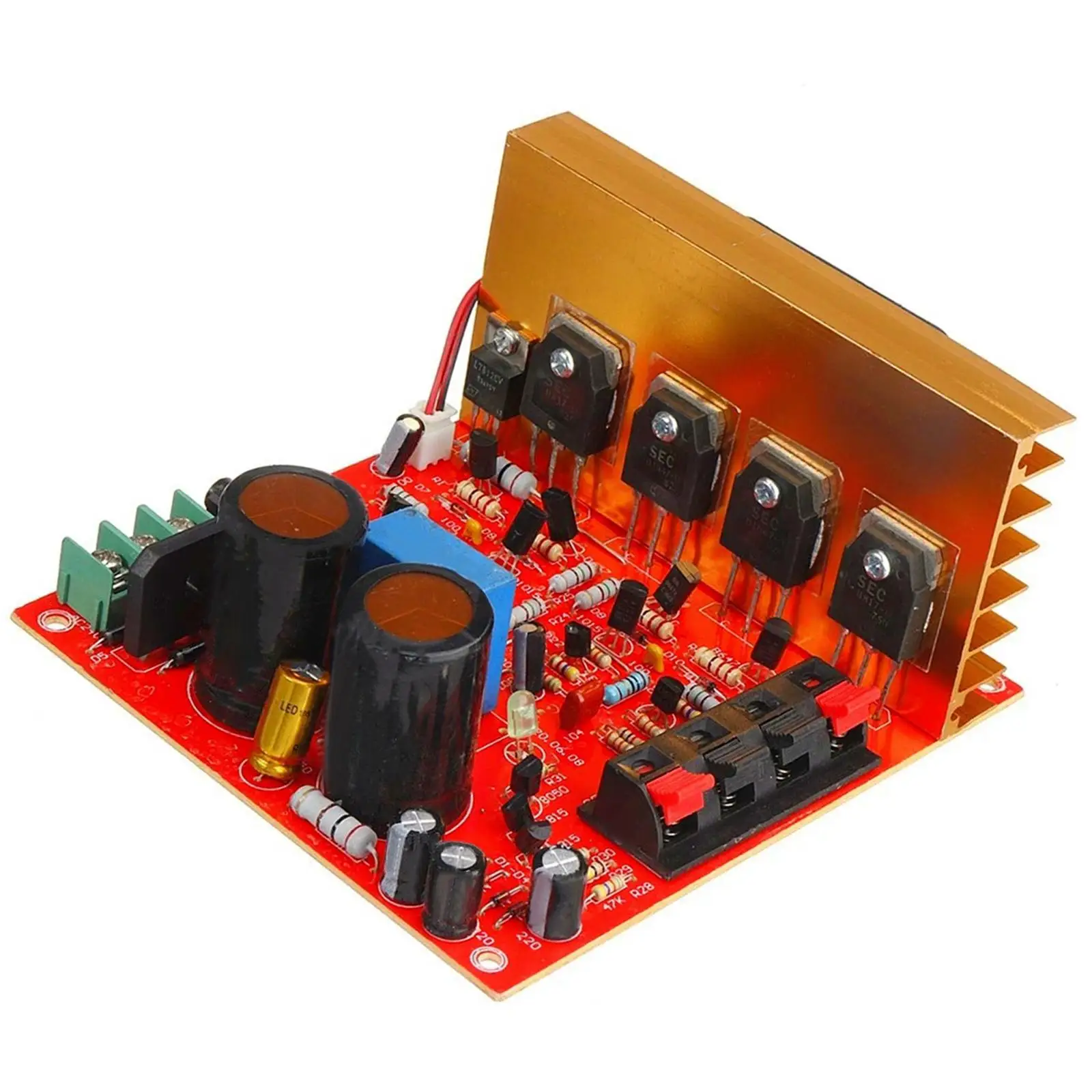 Stereo Amplifier Board Module DX-188 11x12.5x6cm Dual AC18-26V 180W Power