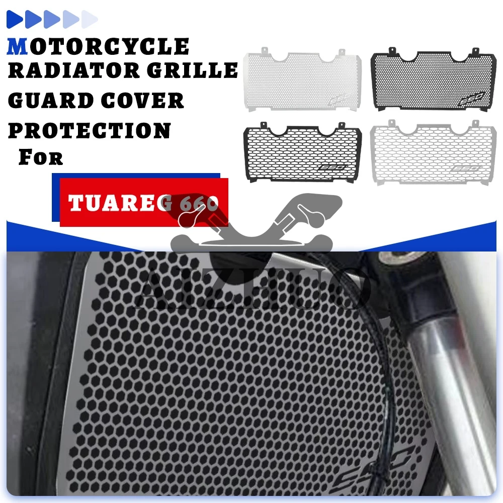 

FOR Aprilia Tuareg 660 TUAREG 660 tuareg660 2022 2023 Motorcycle CNC Radiator Grille Guard Cover Protector Tuareg660 2024 2025