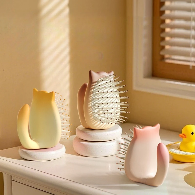 

New Resonance Love Small Air Cushion Comb Girls Shi Special Non-injury Hair Anti-tangling Portable Combs