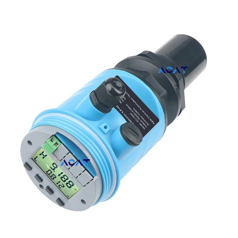 

Non contact 10 meters Ultrasonic Depth Level Meter Transmitter 4-20mA Water Diesel Fuel Tank Level Sensor Silo Level Measuring