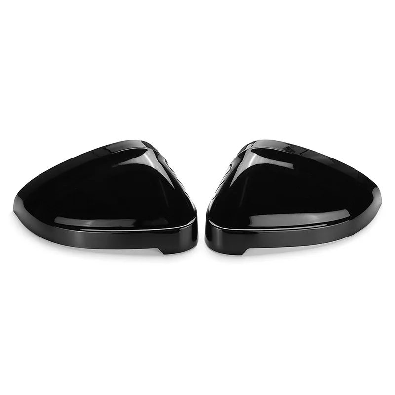 اكسسوارات السيارات الرؤية الخلفية غطاء مرآة الباب لأودي A4 Allroad Quattro B9 2017 2018 2019 2020 2021 2022 ABS البلاستيك سيارة التصميم #2