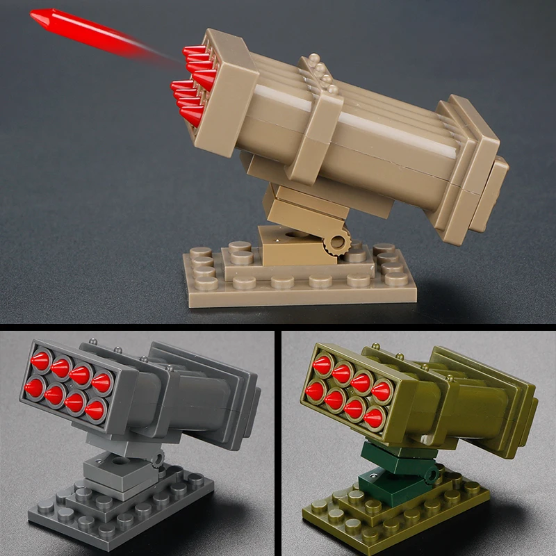 Mini rocket launcher model