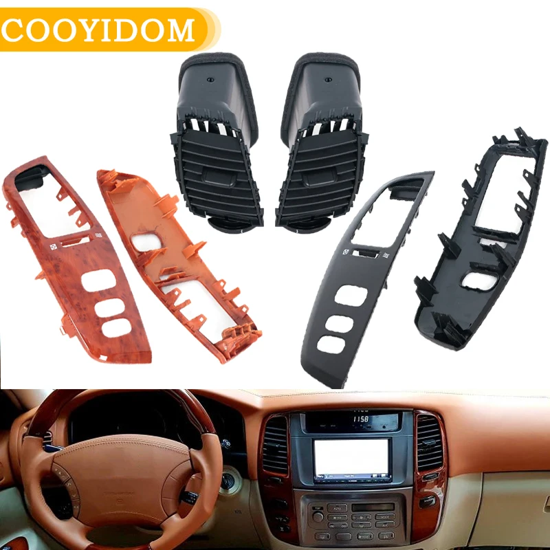 

Car Interior Dashboard Air Vent Panel For Toyota Land Cruiser 100 LC100 FJ100 Ujz100 1997-2007 Air Vent Outlet Car Accessories