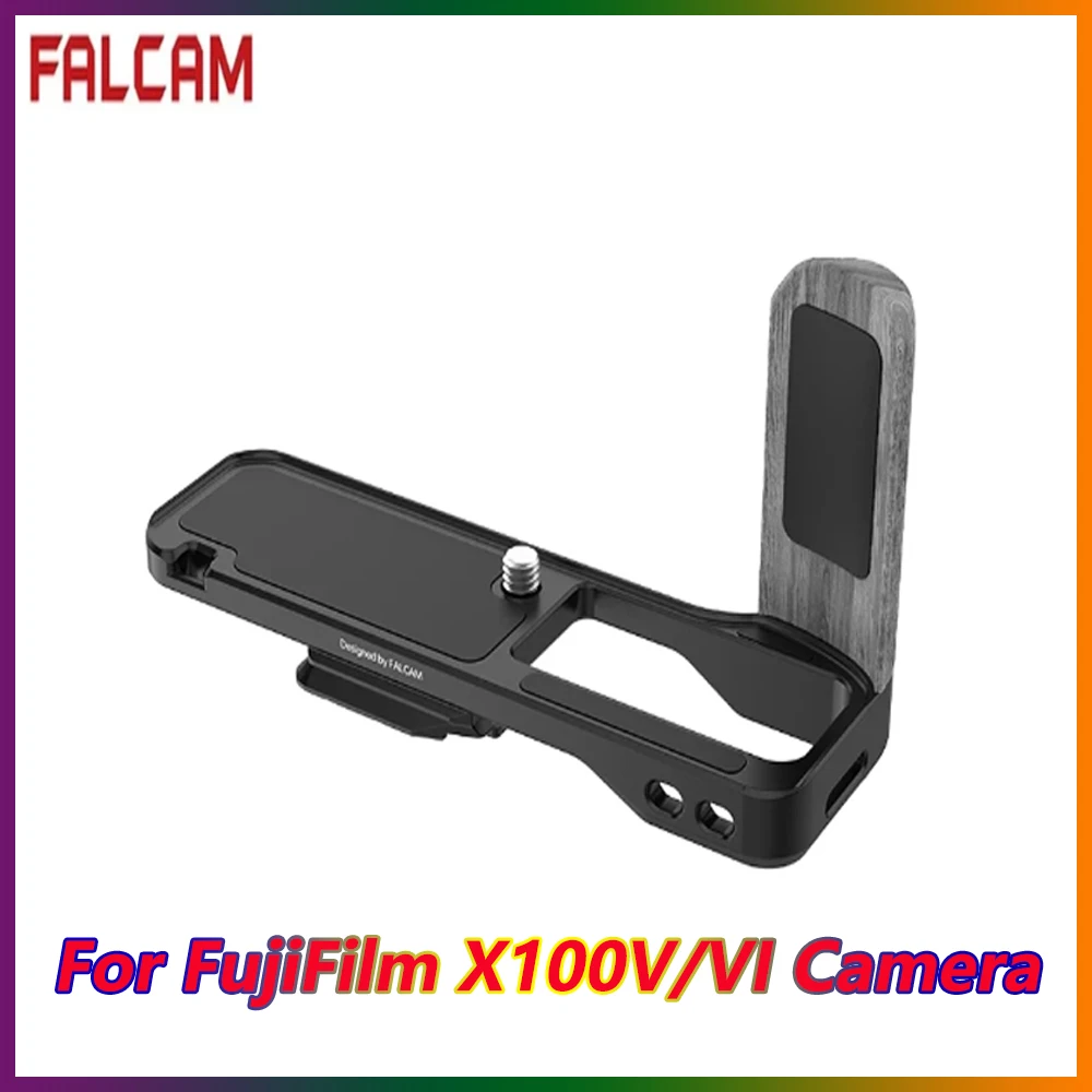 FALCAM F22 L-Shaped Quick Release Plate for Fuji X100V/VI Camera   Photography Accessories C00A4305/C00A4305W