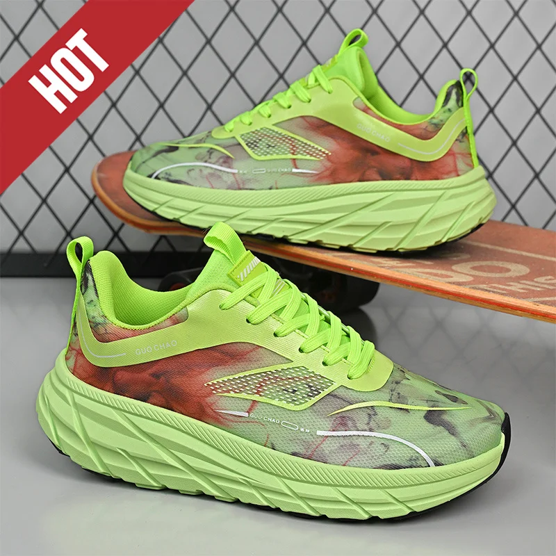 Zapatillas de correr profesionales informales CarbonBoard Marathon para hombre, zapatillas deportivas ligeras y cómodas para hombre, zapatillas deportivas HipHop Tenis