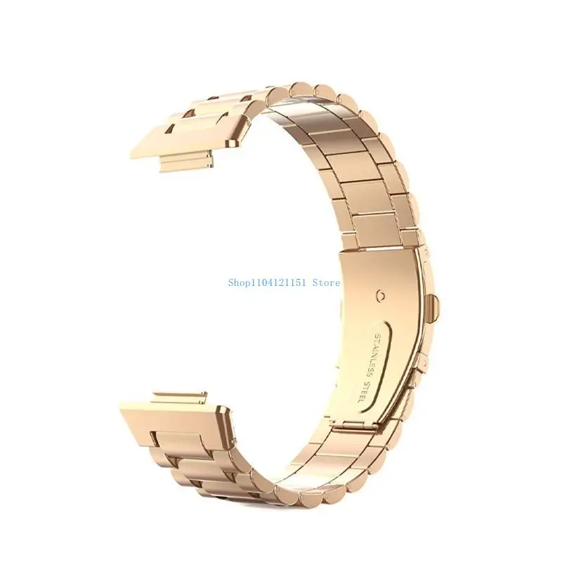 سوار معصم من الفولاذ المقاوم للصدأ A2BD لـ Huawe Watch FIT2 STAND STANT RUST STRAP