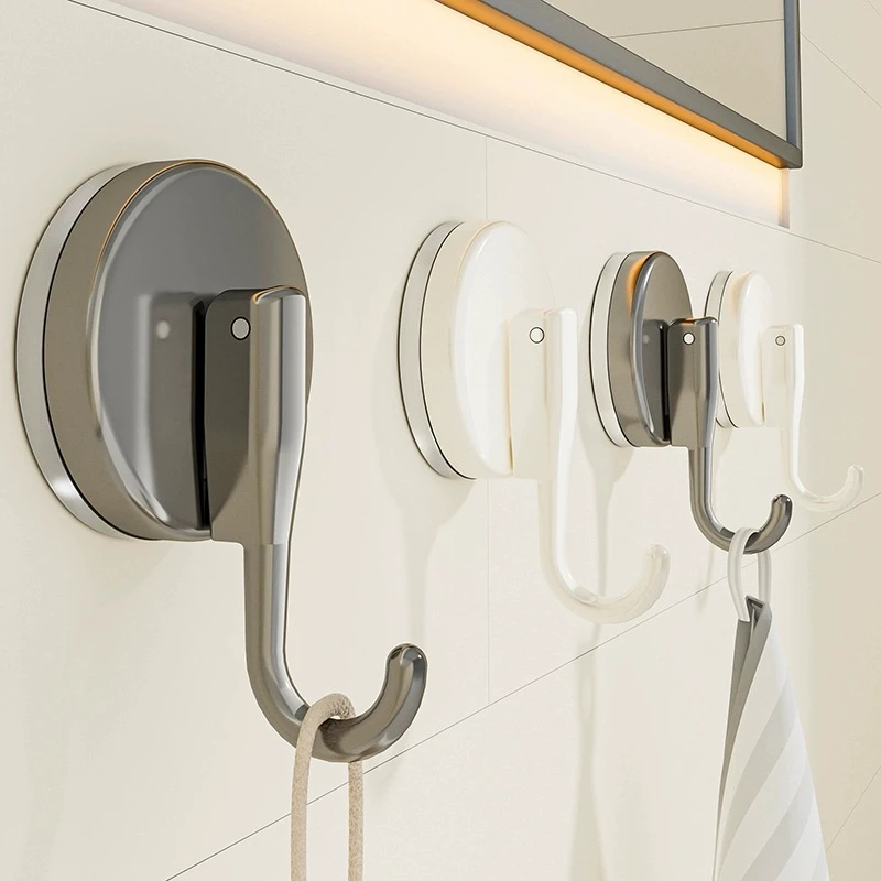 

Suction cup hook, strong, non punching, vacuum, non marking, load-bearing, adhesive hook, kitchen door, bathroom, bathroom, towe