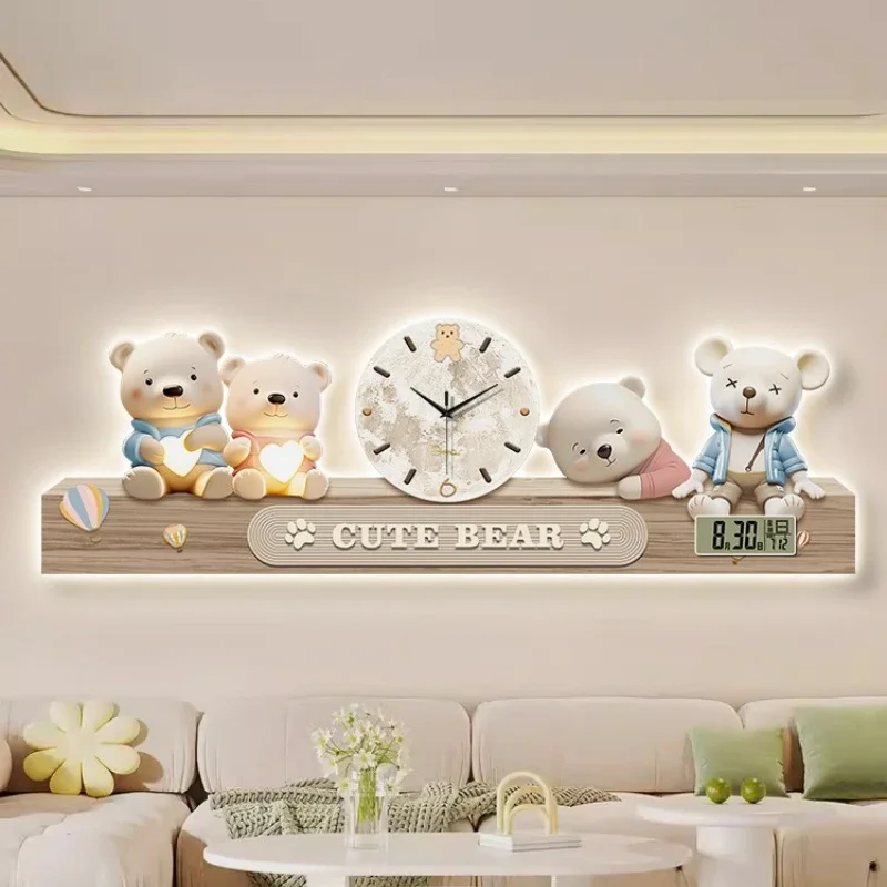 Luxury Unique Wall Clocks Art Mural Modern Aesthetic Silent Design Wall Watch Nordic Stylish Horloge Murale Home Decoration