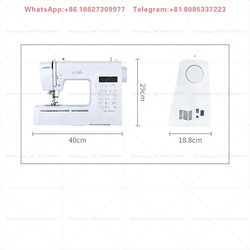Heavy Machinery Electronic Household Sewing Machine HZL-80 Multifunctional Electric Eat Thickness Fully Automatic With Overlock