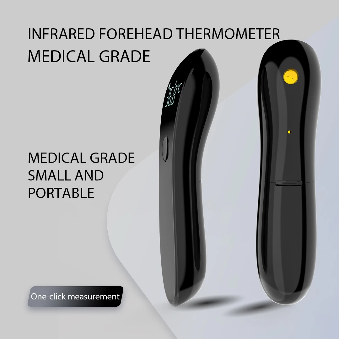 

AiQUE Medical Infrared Forehead Thermometer Backlit Digital Non-contact Laser LED Baby Adult High Fever Infant Body ℃/℉