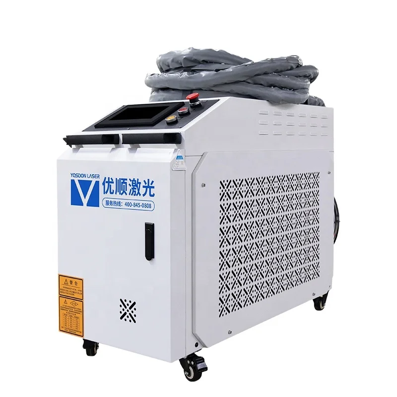 Yosoon Hand Held Laser Cleaning Machine Rust Removal Cleaning Machine 1000 Watt Price For Sale