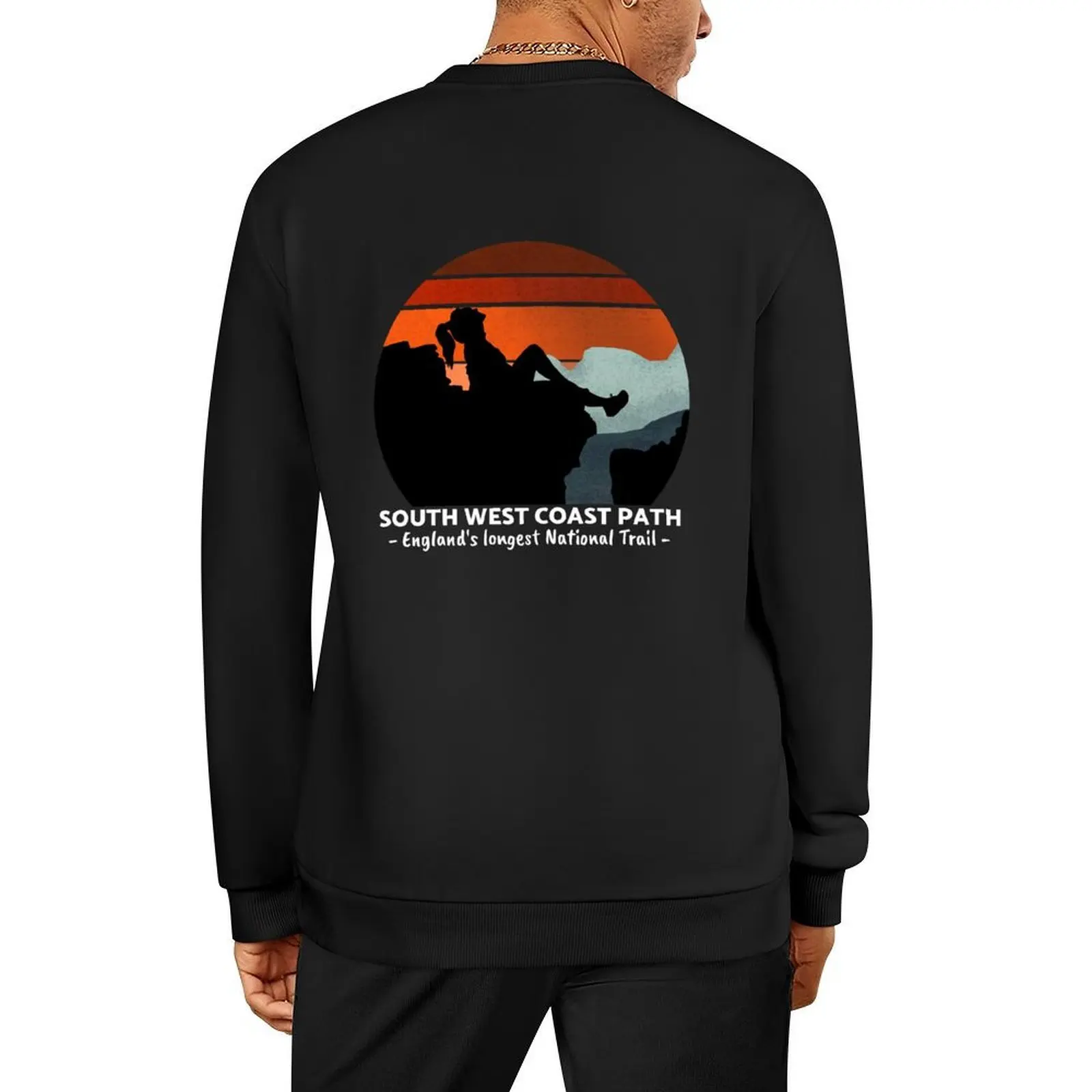 

south west coast path Pullover tracksuit autumn mens clothing men's sweat-shirt set new in hoodies & sweat-shirt