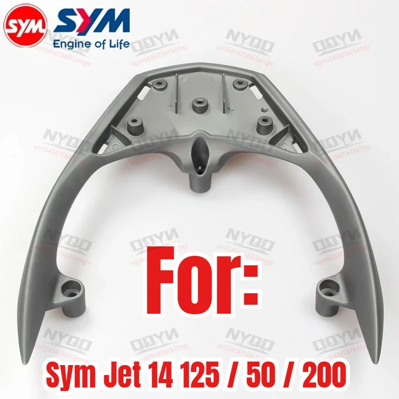 

Rear Rack Rear Spoiler Trunk Rack Motorcycle Luggage Storage System for Enhanced Riding Experience For Sym Jet 14 125 / 50 / 200