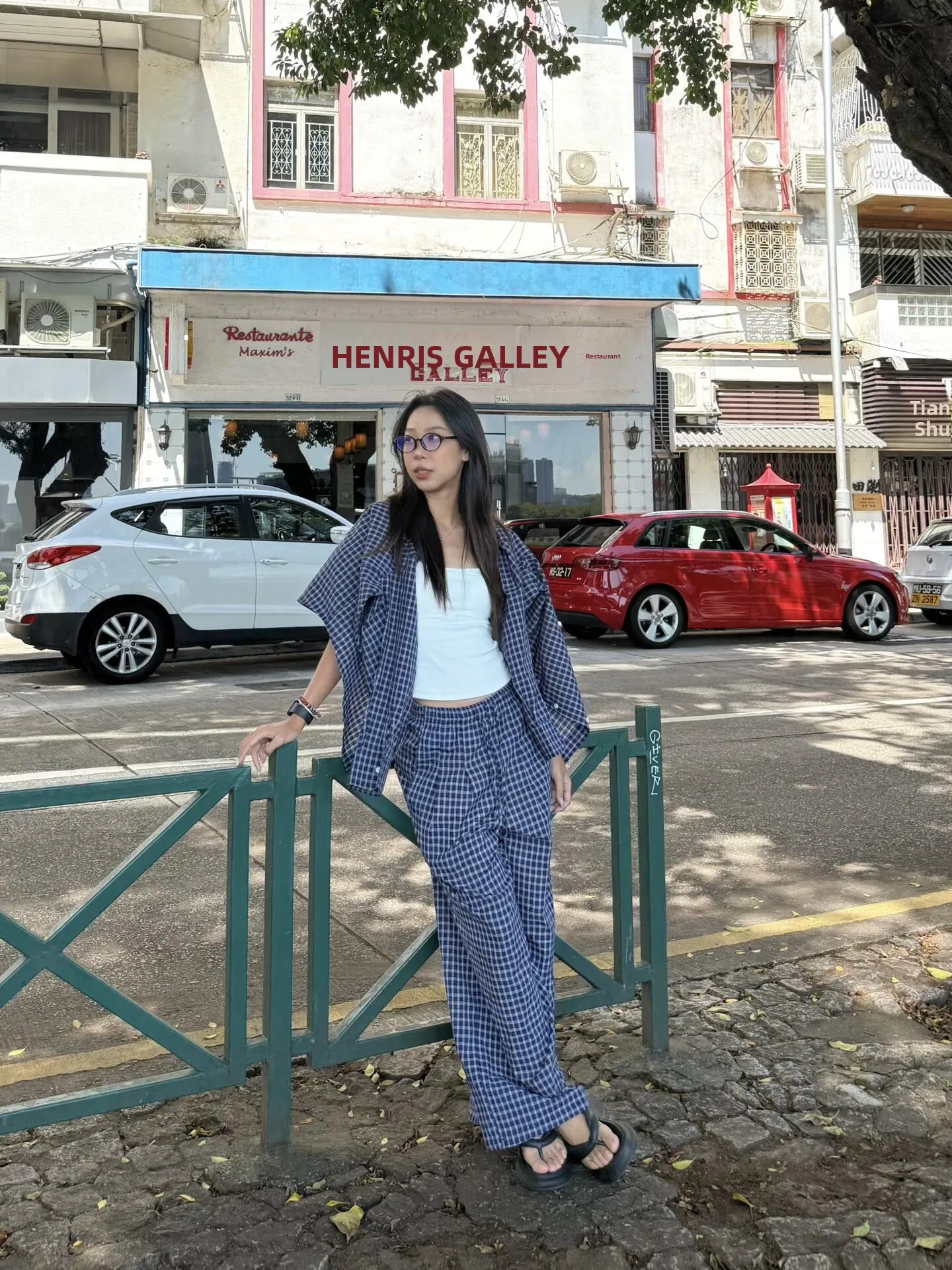 Casual Commute Style Women's Spring Shirt And Wide Leg Pants Set Slimming Effect Long Sleeve  Collar High Waist Trousers