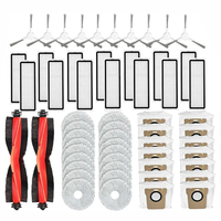 ABMR-For Xiaomi Robot Vacuum X20+, X10+ / X20 Plus, X10 Plus Parts Accessories Main Side Brush Hepa Filter Mop Cloth Dust Bag