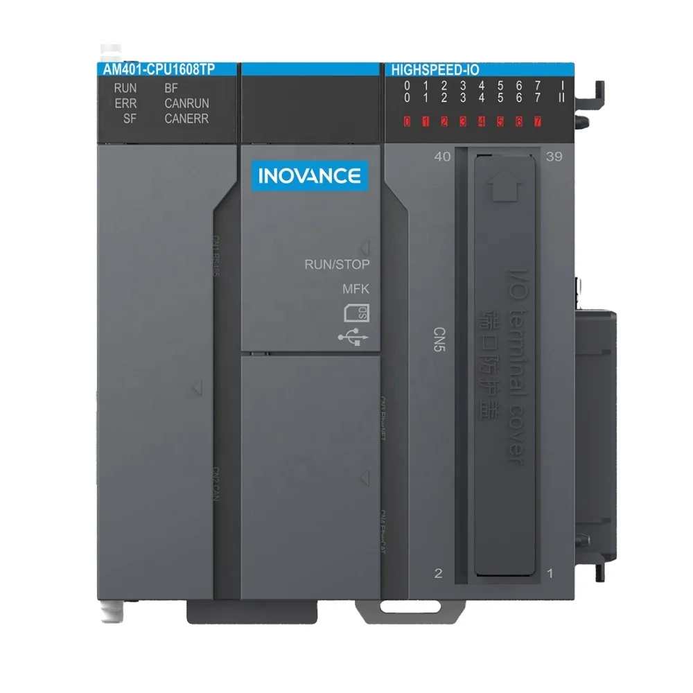 

Original New Inovance PLC AM400-CPU1608TN CPU1608TP AM401 AM403 Programmable controller CPU Medium-sized PLC Automation-Motion