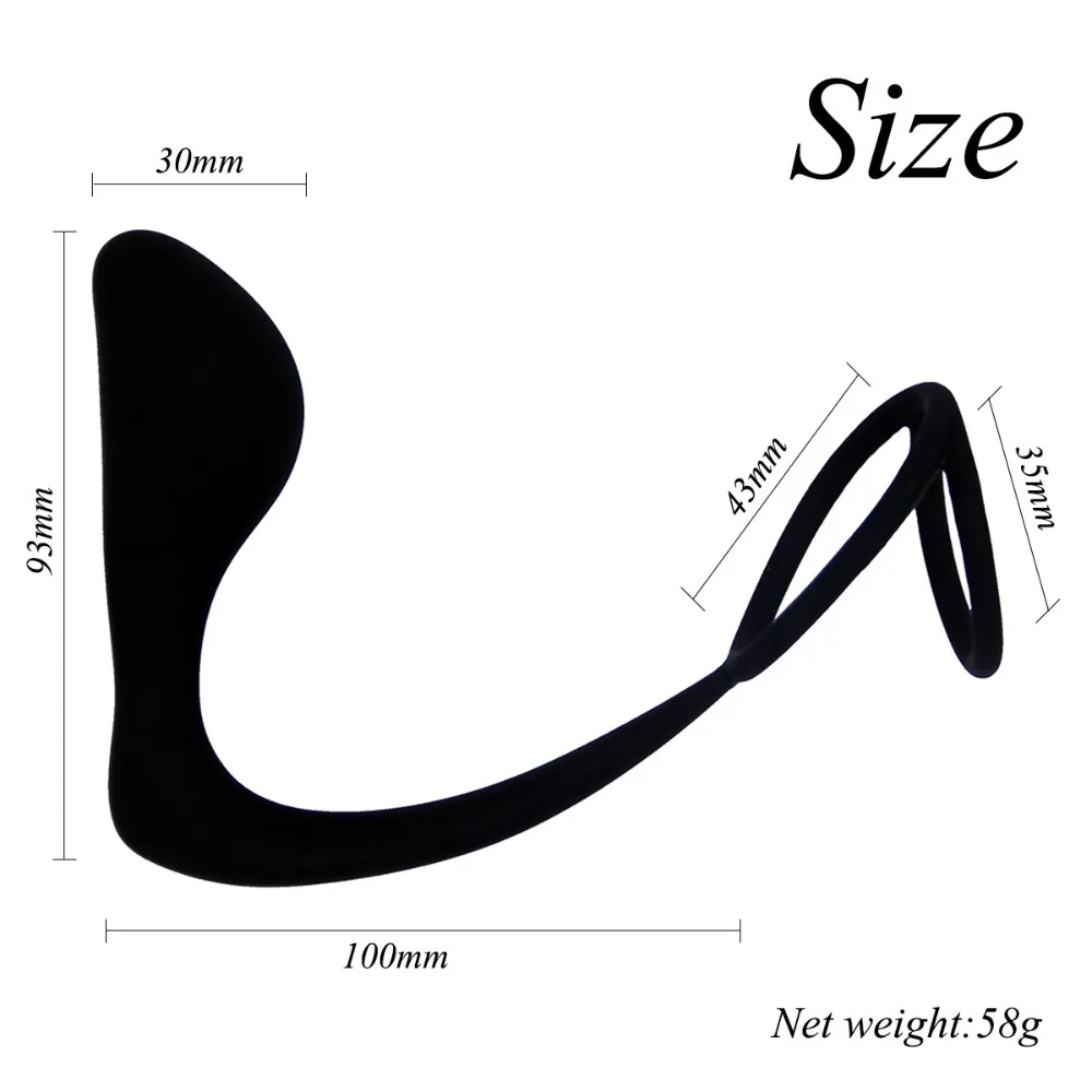 Anal Plug Male Prostate Massager Cock Ring Anal Plug Dildo G-spot Butt Plug Adult Anus Sex Toy Anal for Woman Man Gay Sex Shop - Image 2