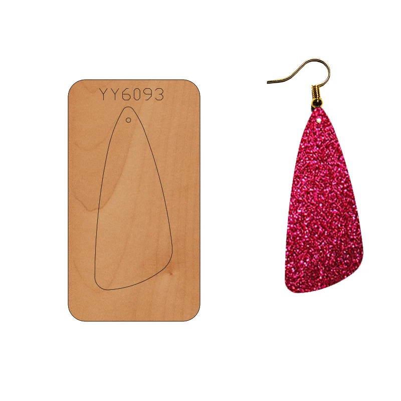 

Earring mold knife model YY6093 is suitable for all cutting machines on the market die cuts