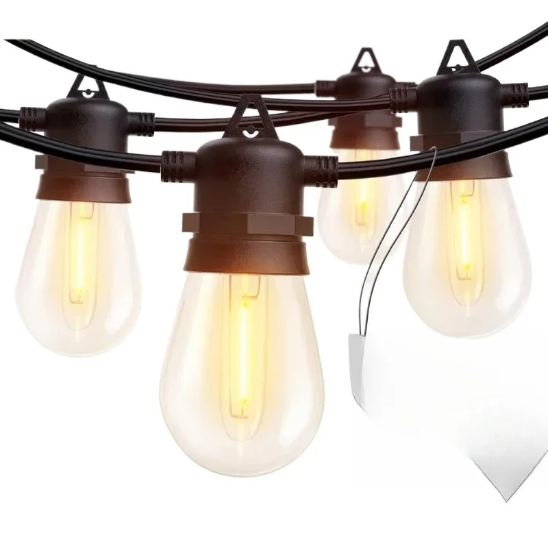 

Lamps Festive Globe Light Bulb Wreath Wedding Outdoor Christmas Waterproof Solar Light Emitting Diode Home Decoration Lighting