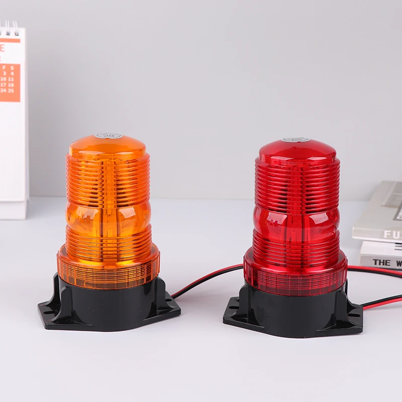 10-80V 30 LED High Power Emergency Warning Flash Strobe Light Beacon For Forklift Truck School Bus Blue Red White Yellow