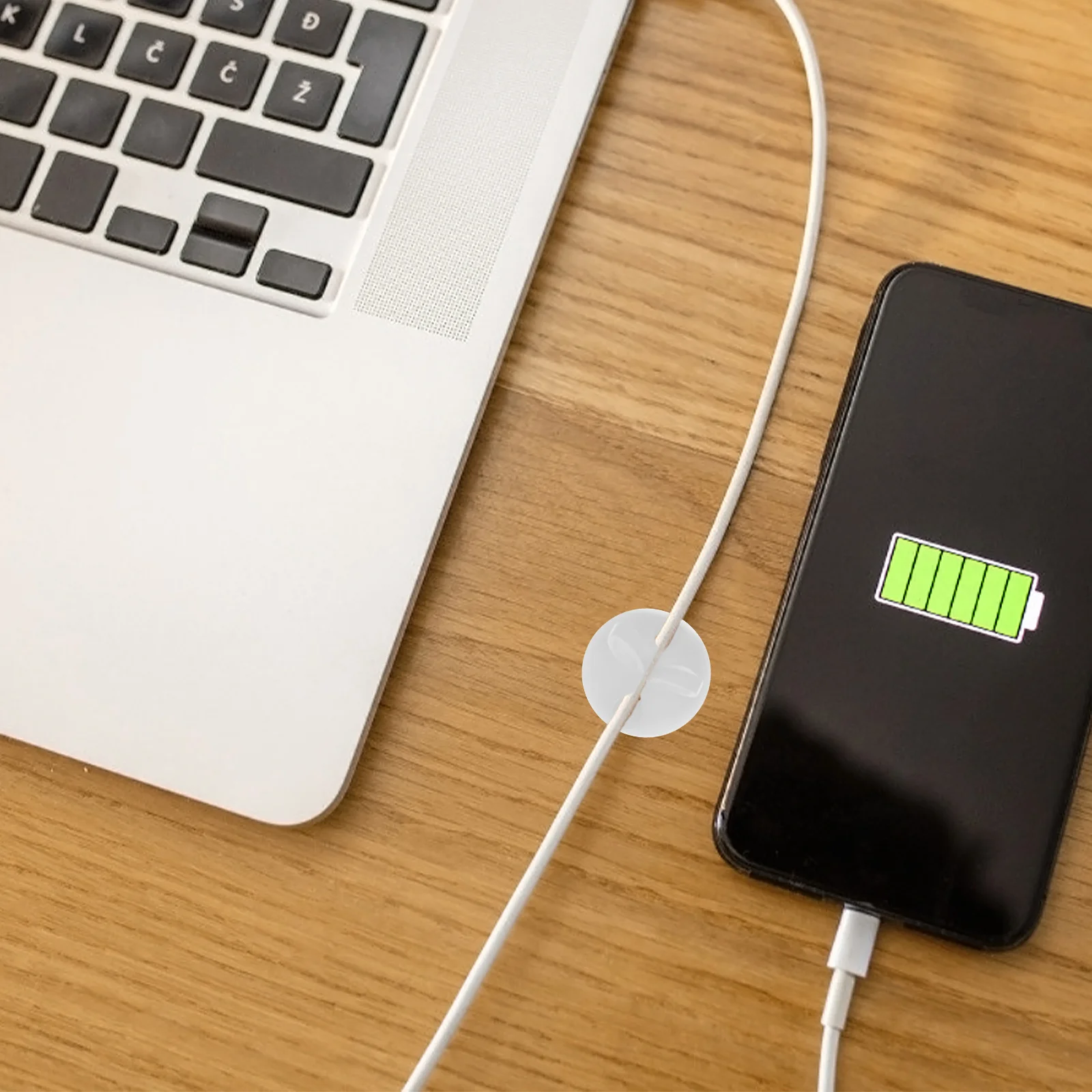 

20Pcs Rabbit Shape Single Slot Cable Management Organizer Tpr Cord Clips Wire Organizer Desktop Cord Holder Cable Holder