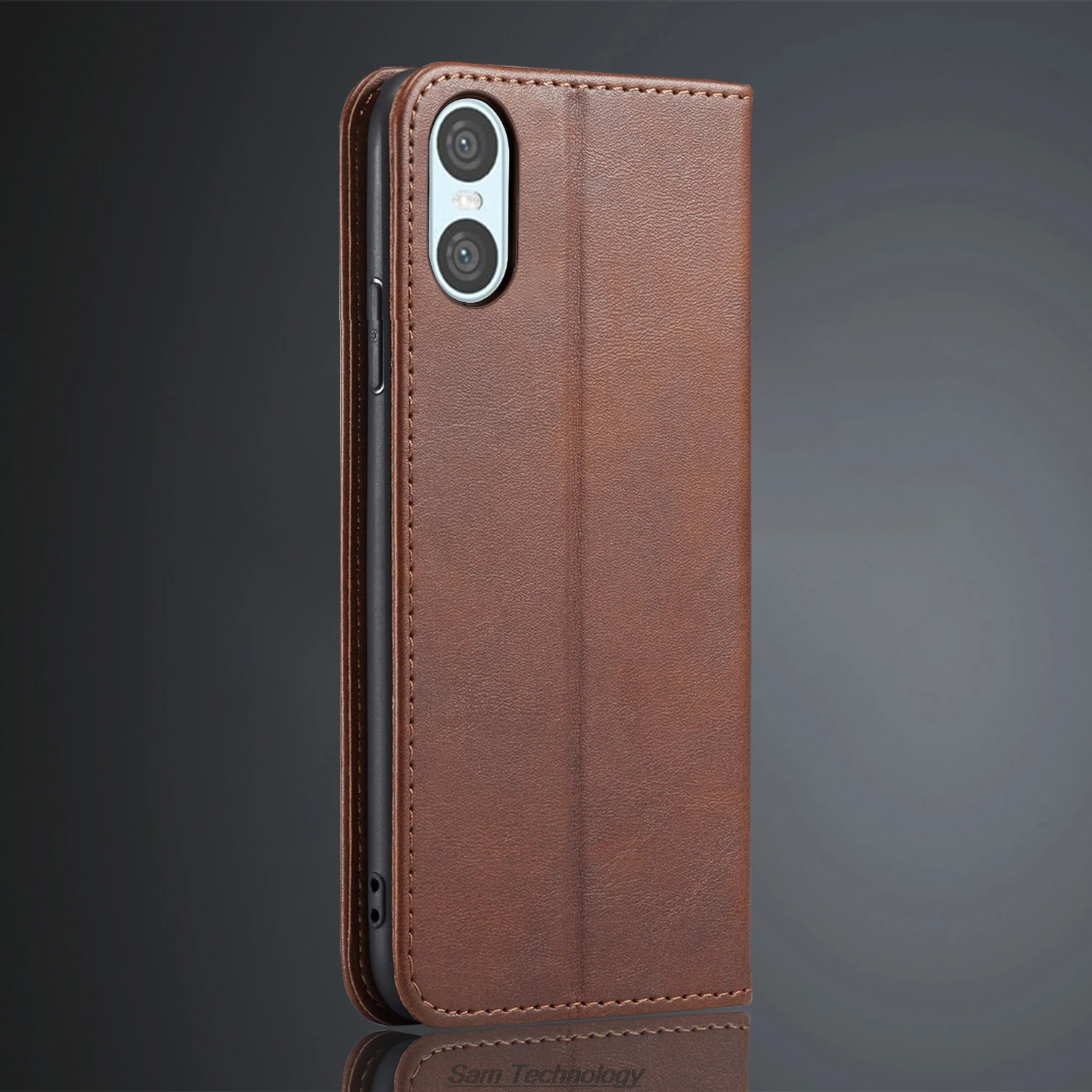 Magnetic attraction Leather Case for Sony Xperia 10 VI (Xperia 10 6Gen ) Holster Flip Cover Case Wallet Phone Bags Fundas Coque