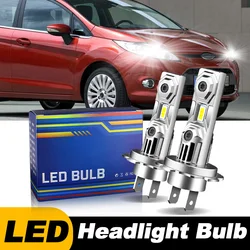 2x For Ford Fiesta MK7 2008-2017 High Power H7 Led Headlight High Low beam Light Canbus No Error H18 Car Bulb H1 6000K Lamp 12v