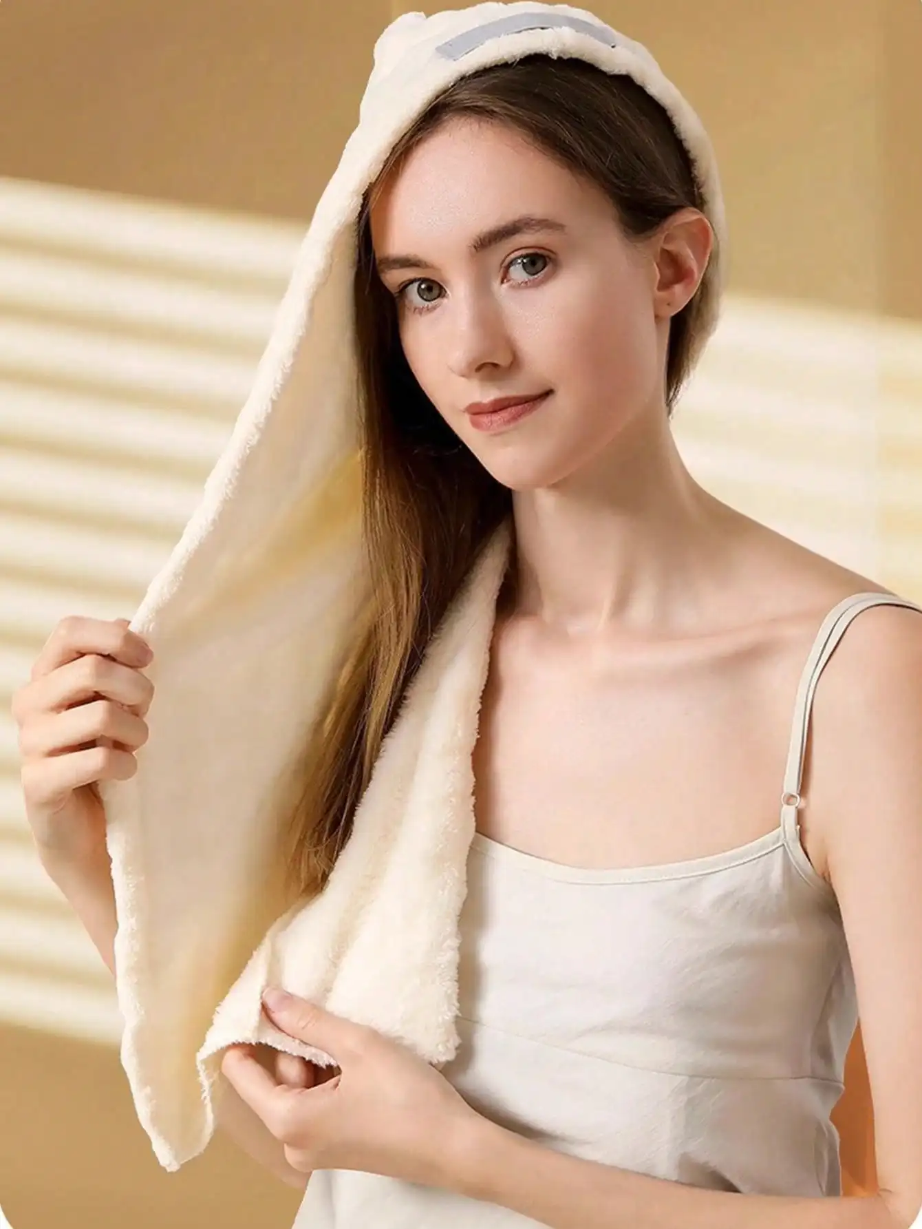 2pcs/Pack. Bubble Fleece Hair Drying Cap, Highly Absorbent, Quick-Drying Hair. Ideal For Long, Thick Or Damaged Hair. Protects Hair From Blow Dryer Heat Damage, Reduces Frizz And Protects Hair Cuticles sf260625122791564081403
