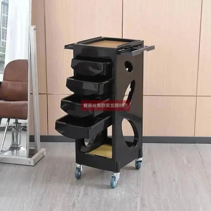 

Makeup Salon Drawers Cosmetic Tattoo Trolley Tool Utility Salon Trolley Barber Luxury Carrito Auxiliar Salon Furniture BL50ST
