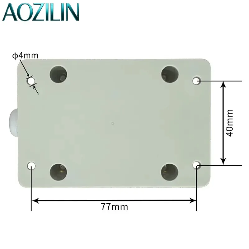 AOZILIN IP67 Waterproof ABS Rain Snow Sensor Relay Output Outdoor Meteorological Monitoring Detector