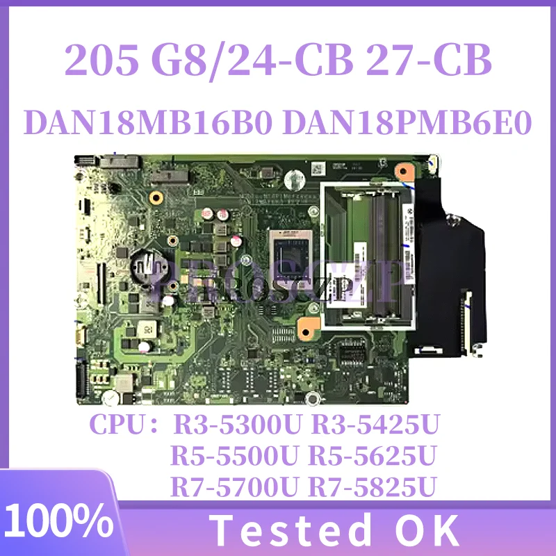 DAN18MB16B0 DAN18PMB6E0 para placa base HP All-In-One 205 G8 24-CB 27-CB con CPU R5-5500 R5-5625 R7-5700 N19457-602 N01293-603