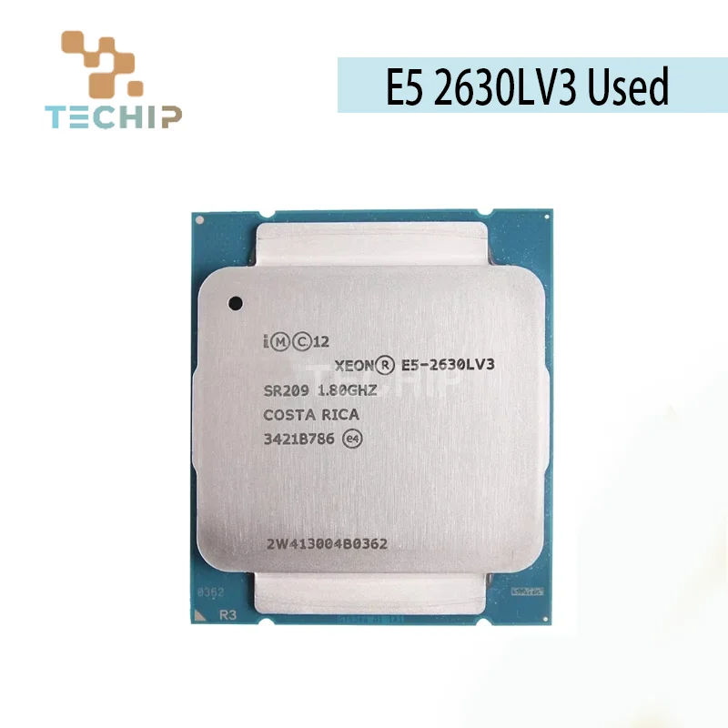 100% Original Xeon E5 2630LV3 2630L V3 8-cores 1.8GHz LGA 2011-3 cpu processor