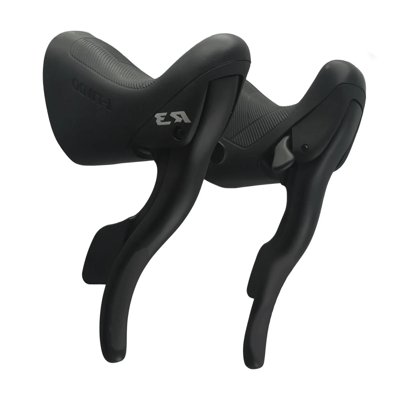 

Рычаг переключения передач Shimano, рычаг переключения передач из алюминиевого сплава + ABS, 1 пара 2*7/8/9 скоростей, рычаг переключения передач для шоссейного велосипеда