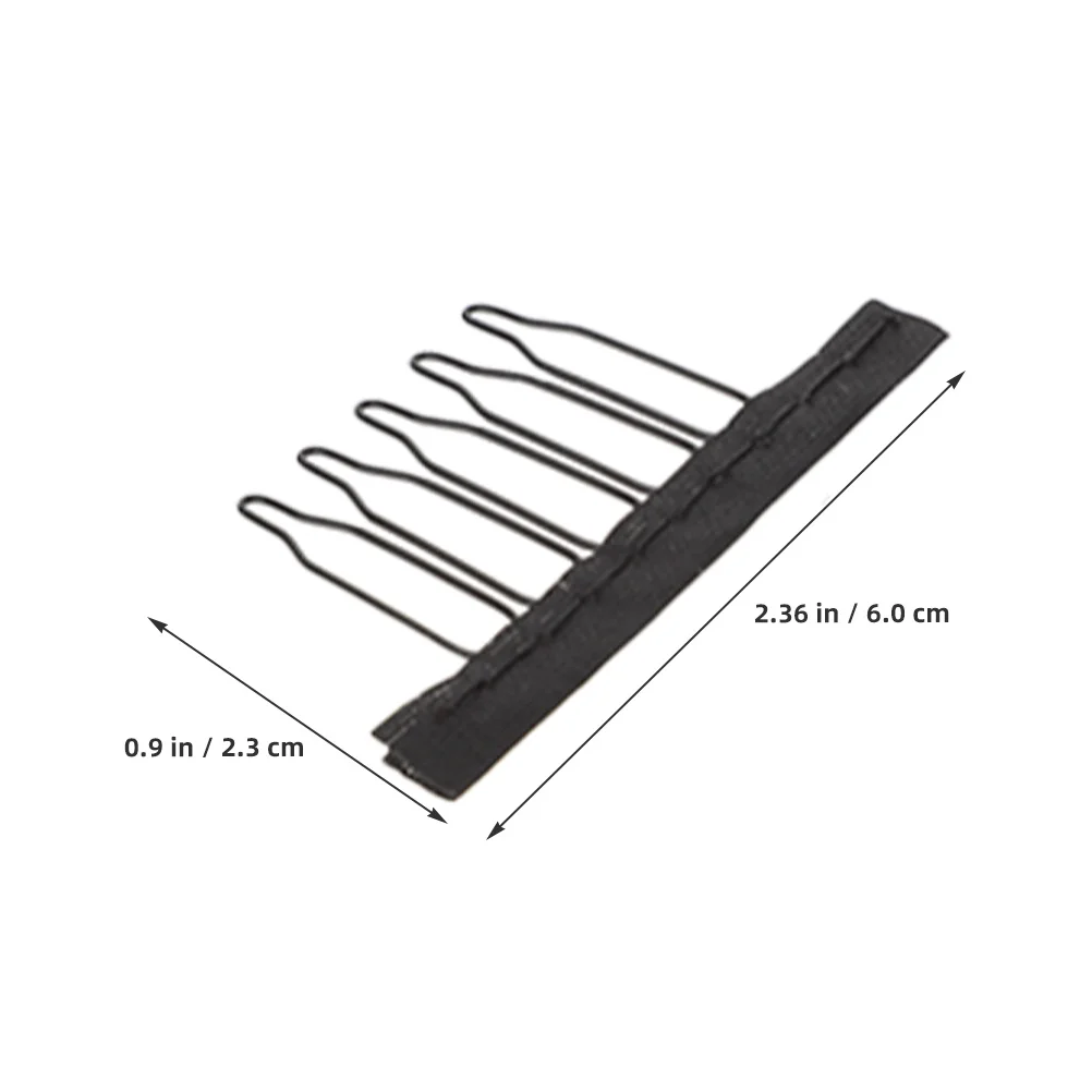 20 قطعة مقاطع الصلب مسننة صغيرة مخلب إكسسوارات الشعر لملحقات التصميم الباروكات مقاطع كليب ل الباروكات مشبك مخلب صغير