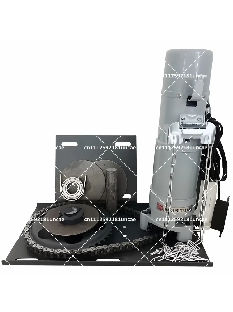 Heavy Duty 220V AC 600KG Roller Shutter Door Motor with Remote Control for Garage