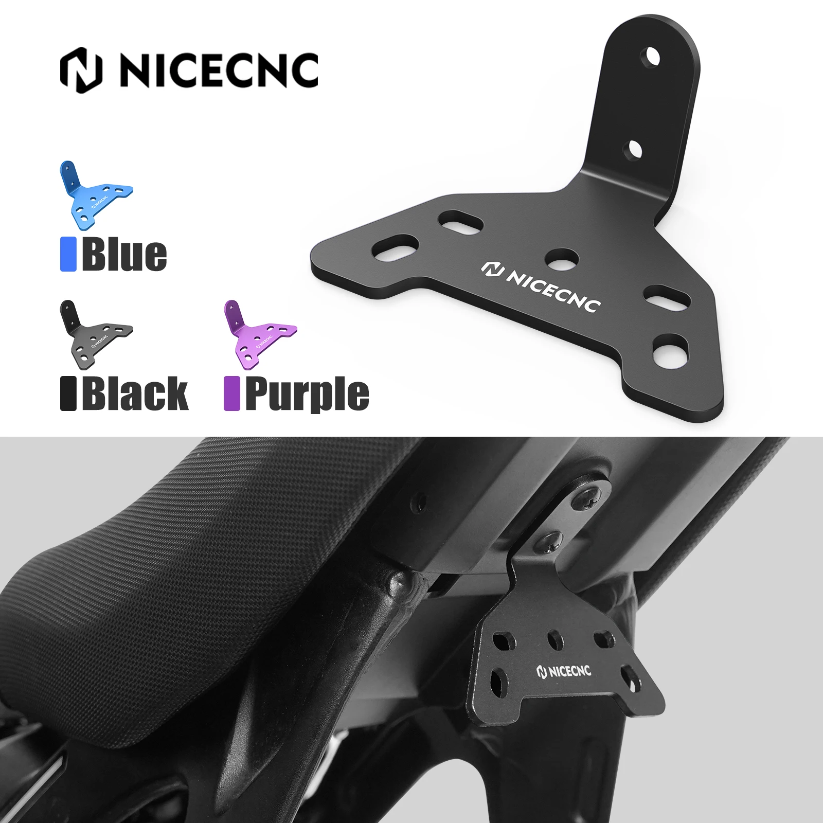 

For Sur-Ron light bee X S L1E Segway X160 Segway X260 Surron light bee X/S/L1E Tail Light Mounting Bracket Licence Plate Holder