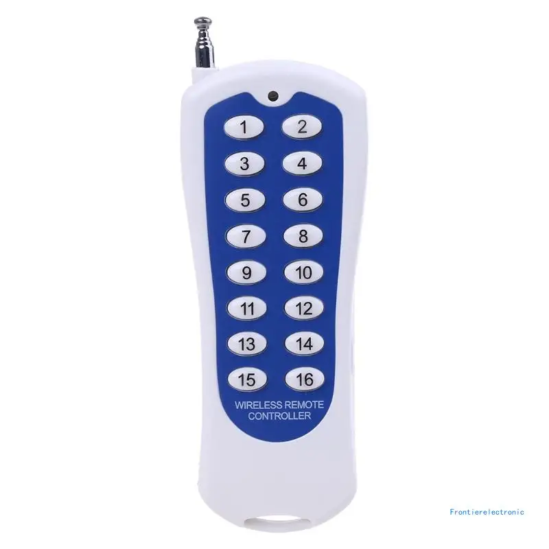 DC12V 16CH RF Wireless Remote Control 16 Keys Wireless Transmitter for Alarm DropShipping