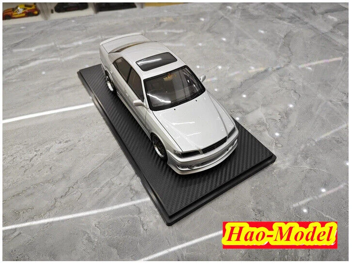 IG 1/18 For Toyota VERTEX JZX100 Chaser Resin Model Car Diecast Ornaments Toys Boys Birthday Gifts Hobby Display Collection