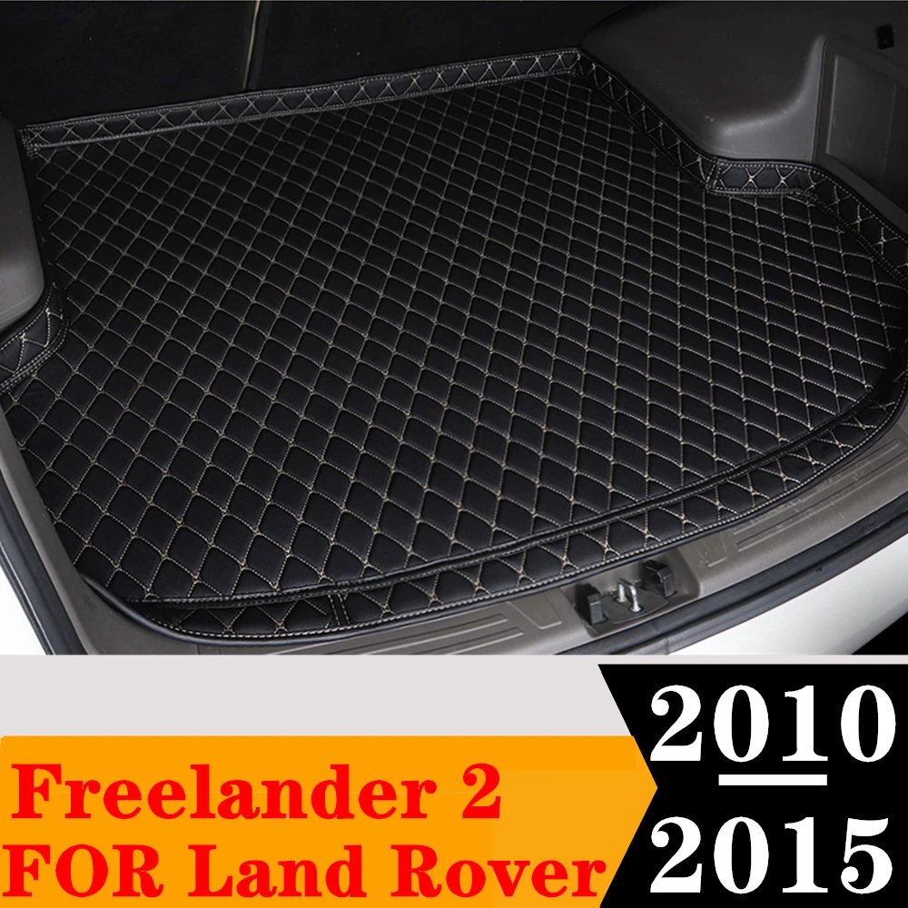 High Side Car Trunk Mat For Land Rover Freelander 2 2015 2014 2013 2012 2011 2010 XPE Rear Cargo Cover Liner Tail Boot Tray Pad