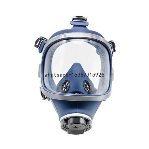 Large View Powered Air Purifying Respirator Chemical Respirator Gas Mask For Industry Use