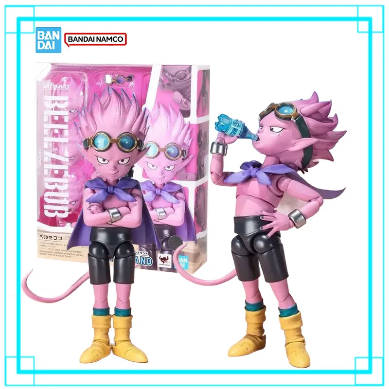 Bandai Original S.H.Figuarts SHF Beelzebub SAND LAND Figura de Acción de Anime, Kit de Modelo Coleccionable, Juguetes, Regalos para el Día de San Valentín