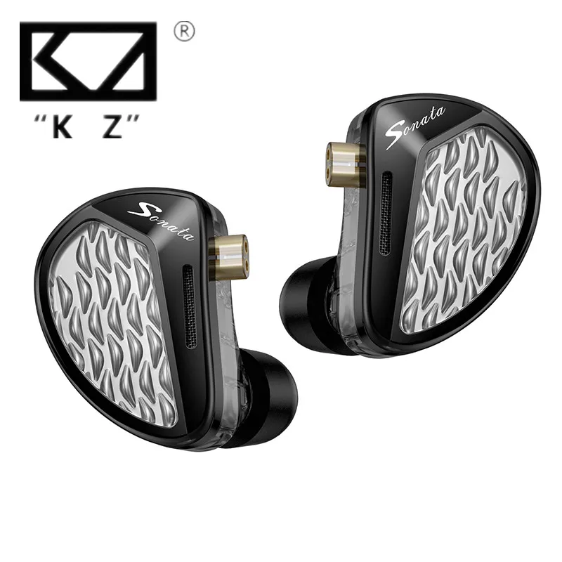 KZ Sonata 28BA Units HIFI Earphones Upgraded Balanced Armature Drive Tunable in Ear Wired Gaming Earbuds