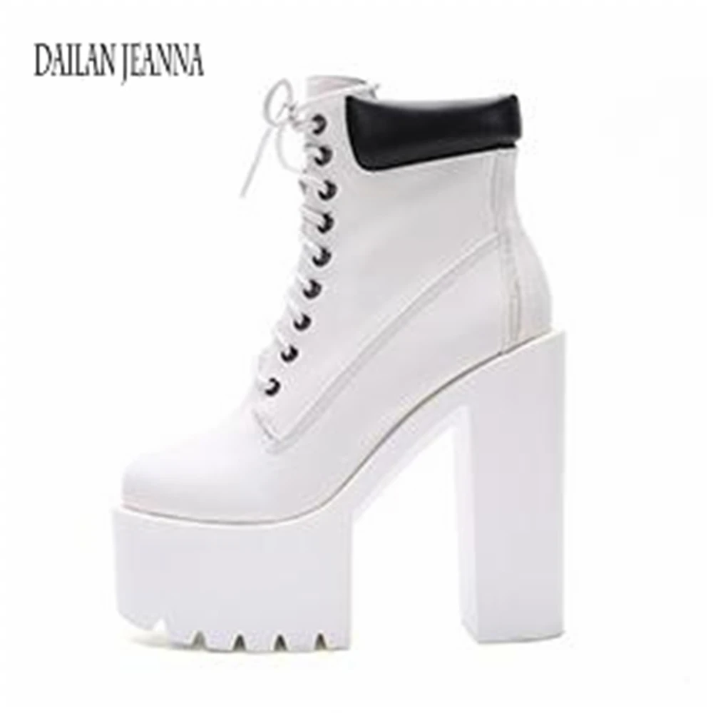 2024 European American nightclub DJ bar performance shoes 15cm di spessore con stivali tacco super alto suola spessa scarpe impermeabili