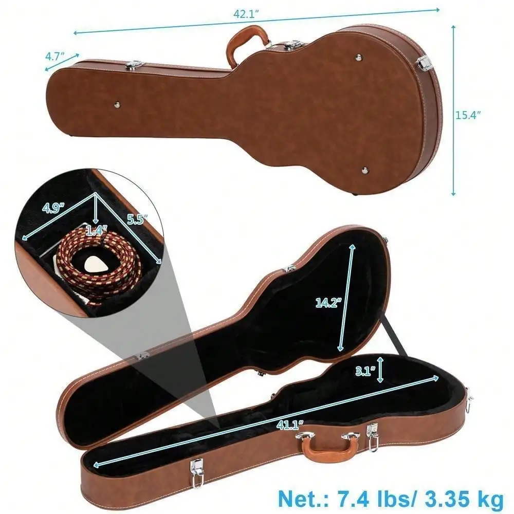 Microgroov Bulge Surface for GLP Electric Guitar Hard Case