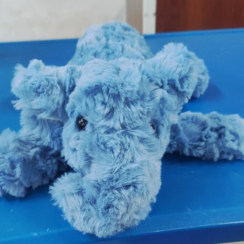 かわいいゾウのぬいぐるみペンバッグ漫画ぬいぐるみバッグ動物人形収納バッグおもちゃクリエイティブ収納バッグ柔らかい肌に優しい癒しのギフト