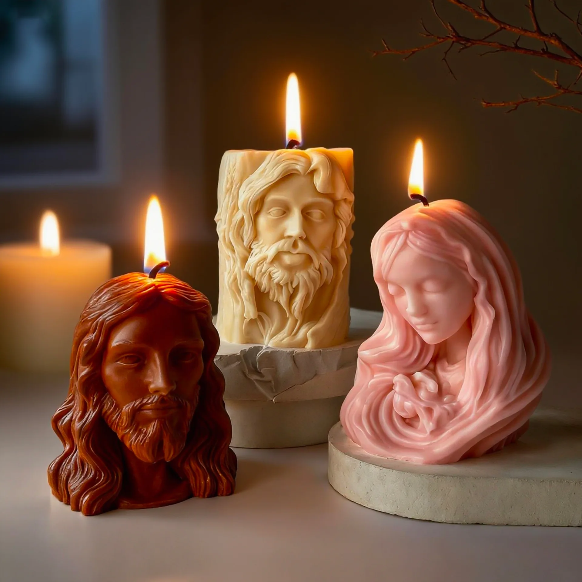 Portrait Candle Mould Decorati - Art Craft Show recension och pris