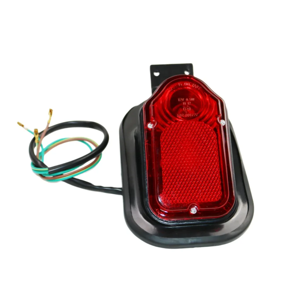 Black Motorcycle Tombstone Brake Tail Light For Honda Kawasaki Suzuki Yamaha Harley Custom