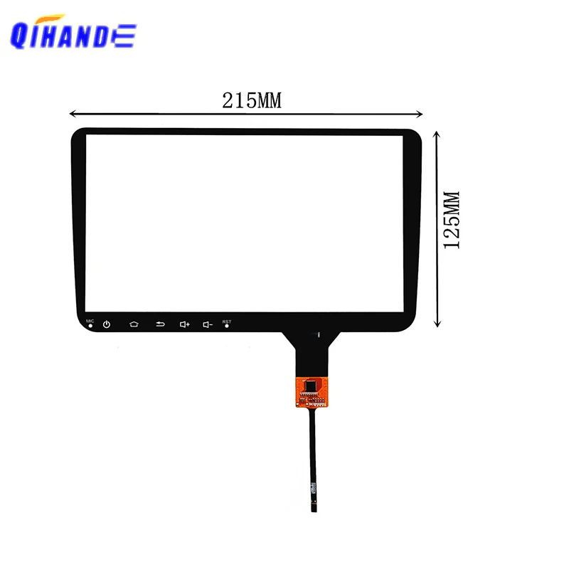 

New 9inch 215*125mm 6pin GT911 Touch Panel Digitizer Screen For Radio Polo Glof SKODA JX-90010 XCPG9.0-01 Car DVD GPS Navigation