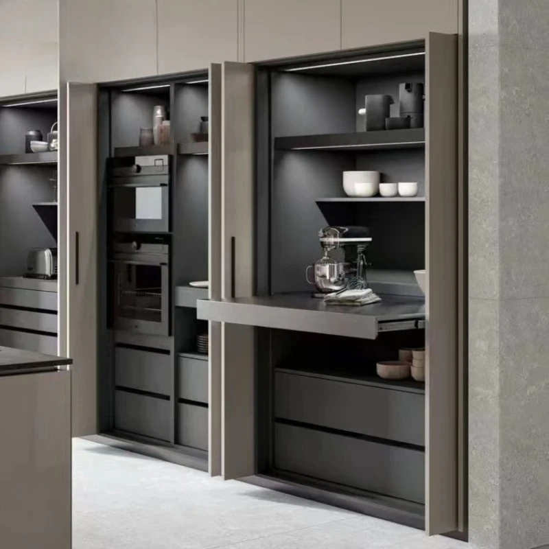 

Современная интеллектуальная дверь шкафа, складная вращающаяся дверь шкафа, скрытая, выдвижная вращающаяся дверь, настраиваемая