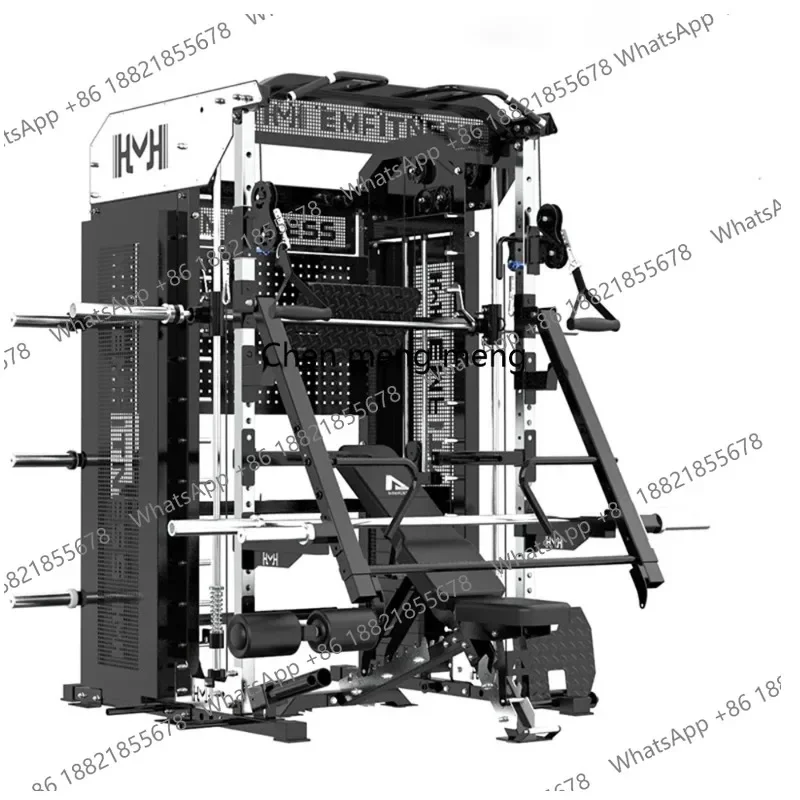A49 Smith machine Squat Rack Comprehensive training equipment fitness equipment Gym Home multifunctional workout multigym exerci